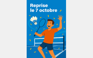 Reprise des entraînements mardi 7 octobre 2025