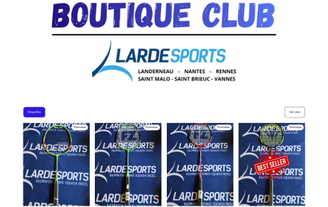 LardeSports - Les Sorinières lance sa boutique en ligne